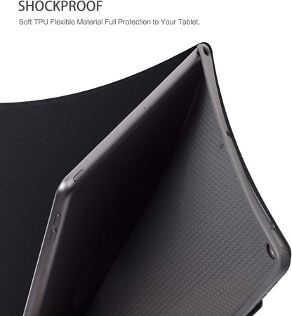 Ipad 10.2 Case for Ipad 9Th Generation 2021, Ipad 8Th Generation 2020, 7Th Generation Ipad Case 2019, Multi-Angle View Adjustable Stand Auto Wake / Sleep (Colored Art Bubbles)